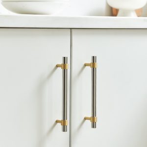 Brass handle มือจับสีเงิน มือจับหน้าบานตู้