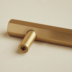 Brass handle มือจับทองเหลือง มือจับหกเหลี่ยม